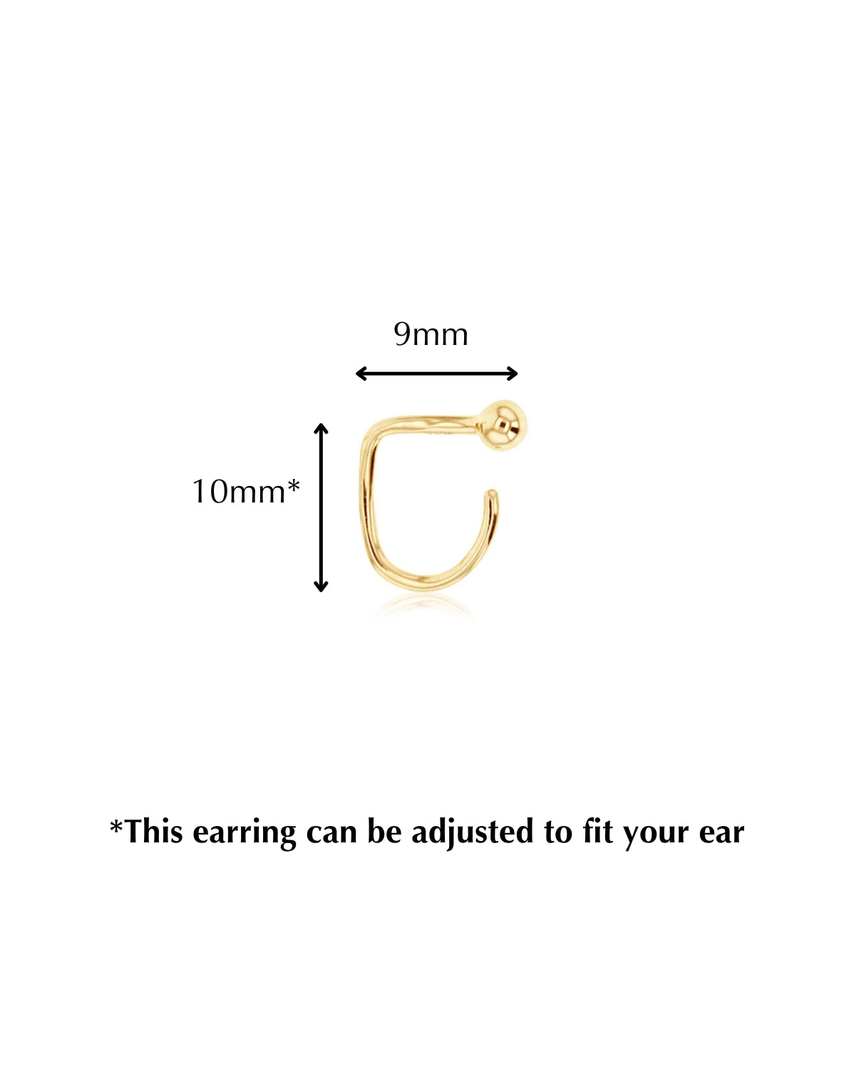 (Single) Ball Reverse Hoop