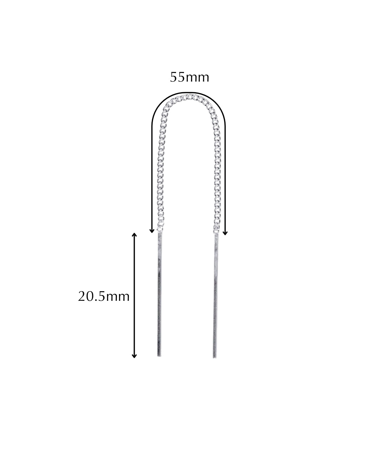 (Single) Chain Threader Earring