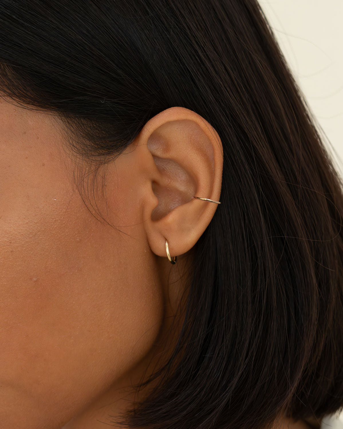 Birkin Huggies & Fine Ear Cuff Set