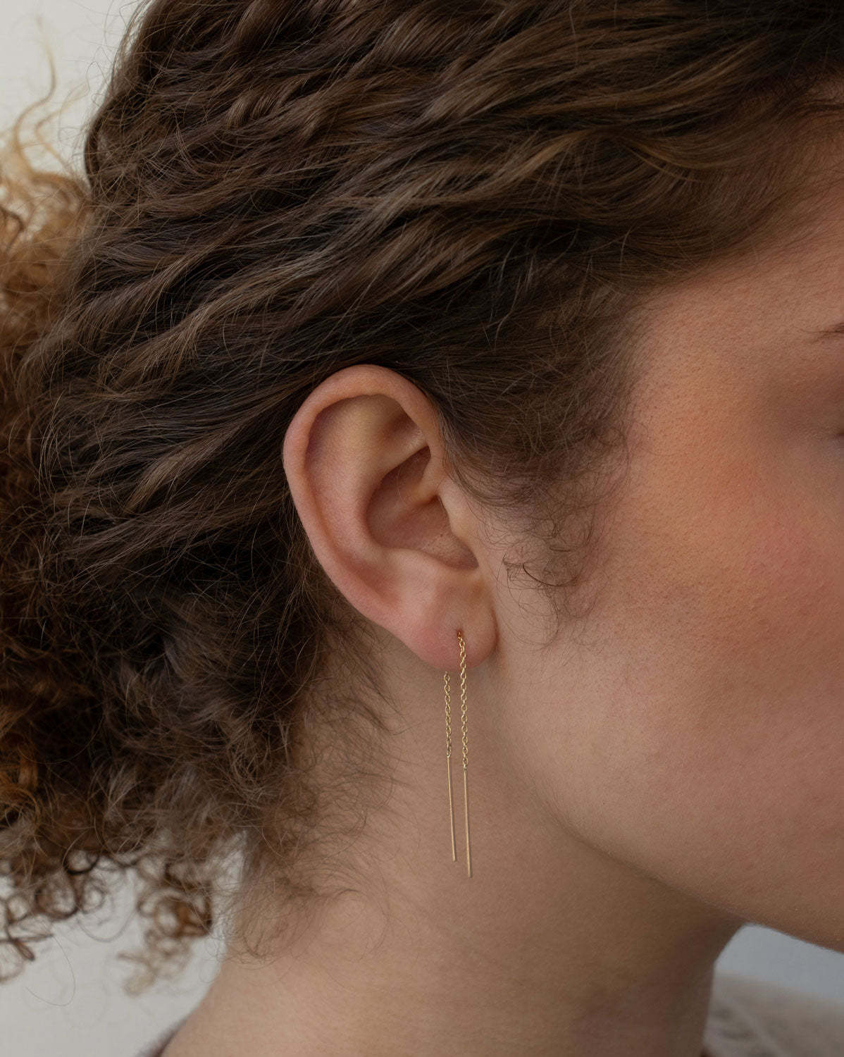 (Single) Chain Threader Earring