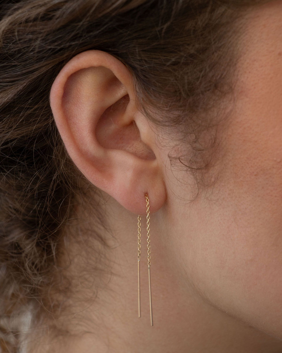 (Single) Chain Threader Earring