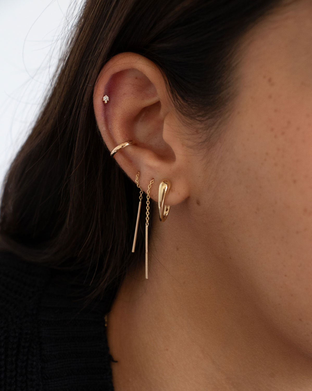 (Single) Chain Threader Earring