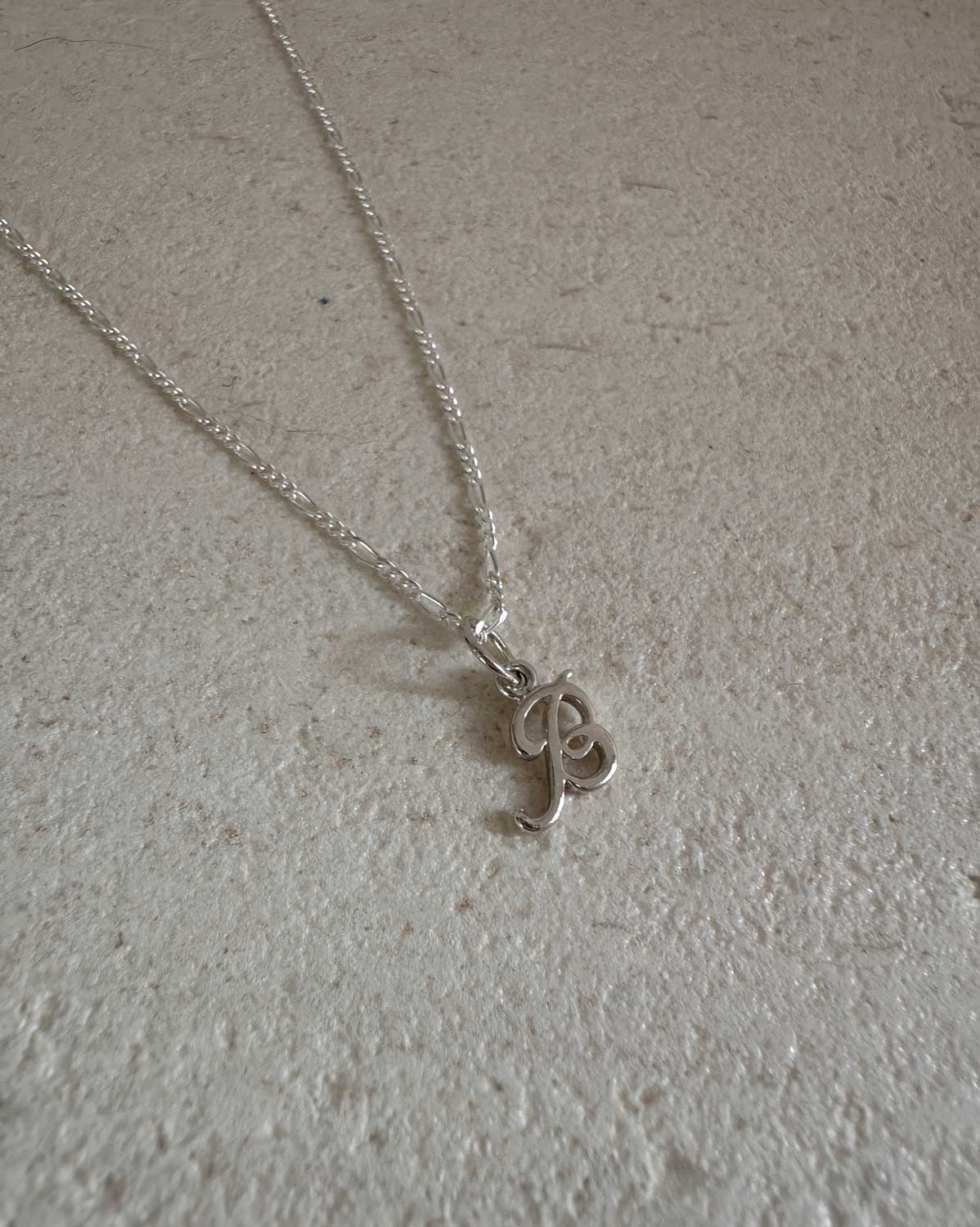 Script Letter Pendant