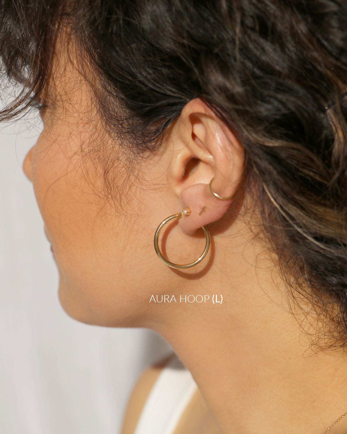 (Pair) Aura Hoops