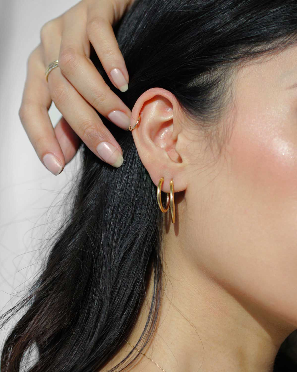 (Pair) Aura Hoops