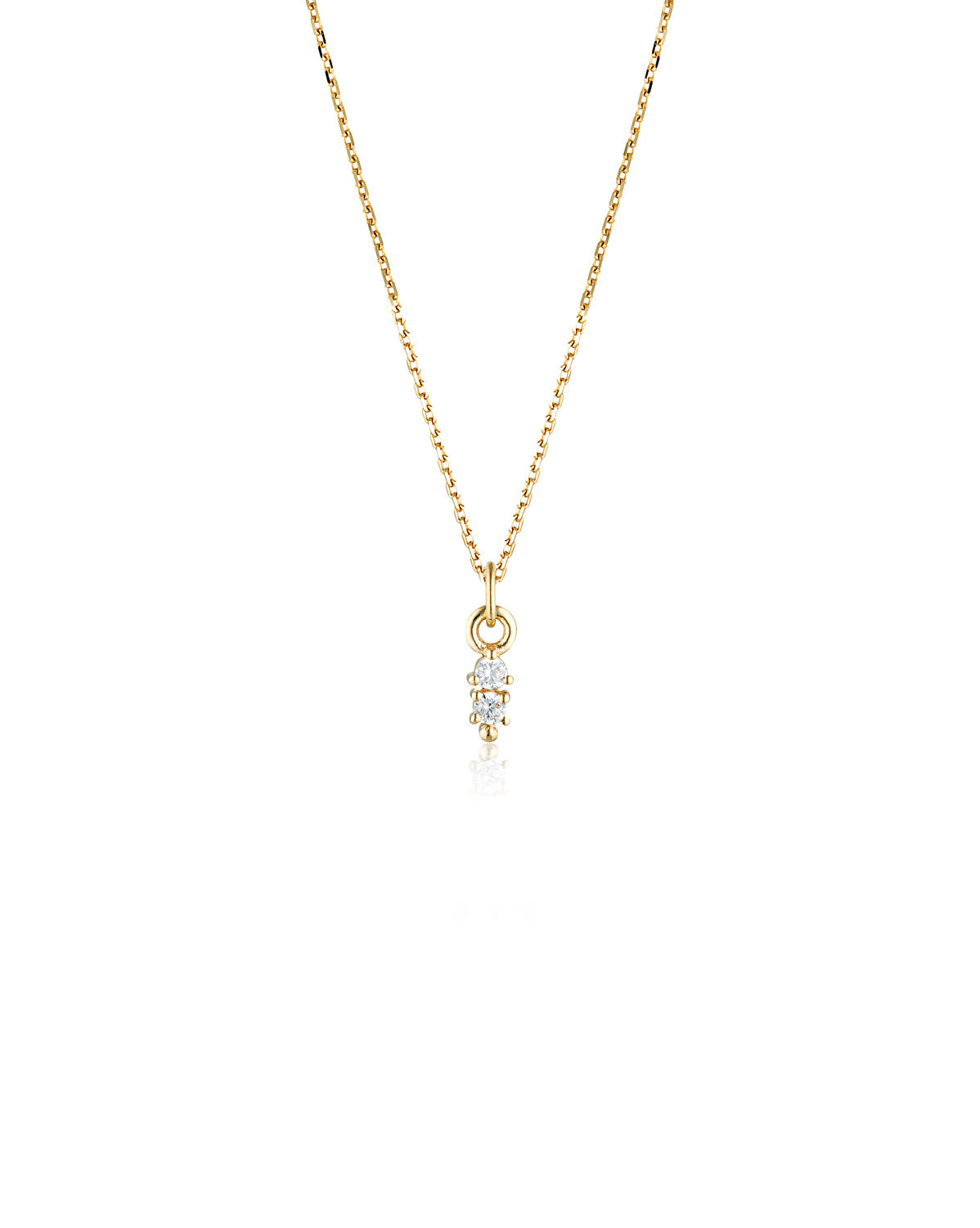 Crystal Duo Necklace