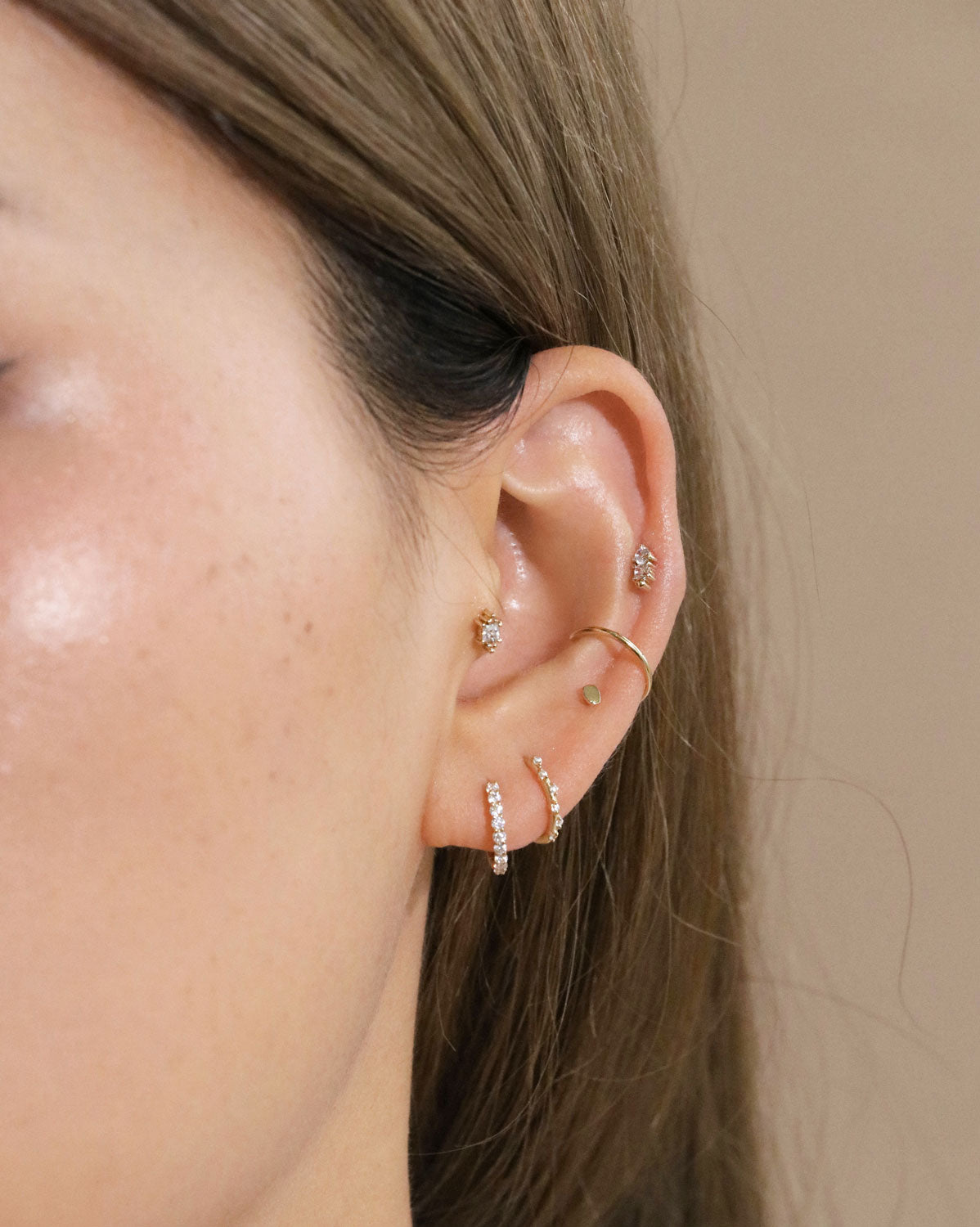 (Single) Princess Flatback Earring