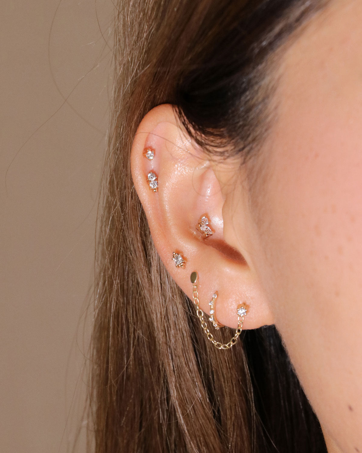 (Single) Princess Flatback Earring