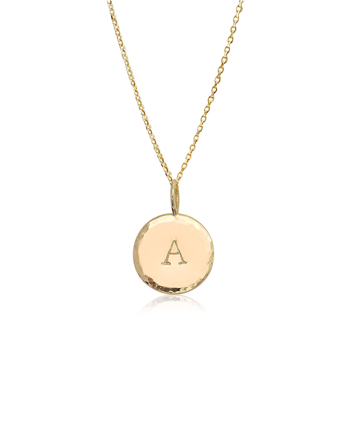 Halo Initial Necklace