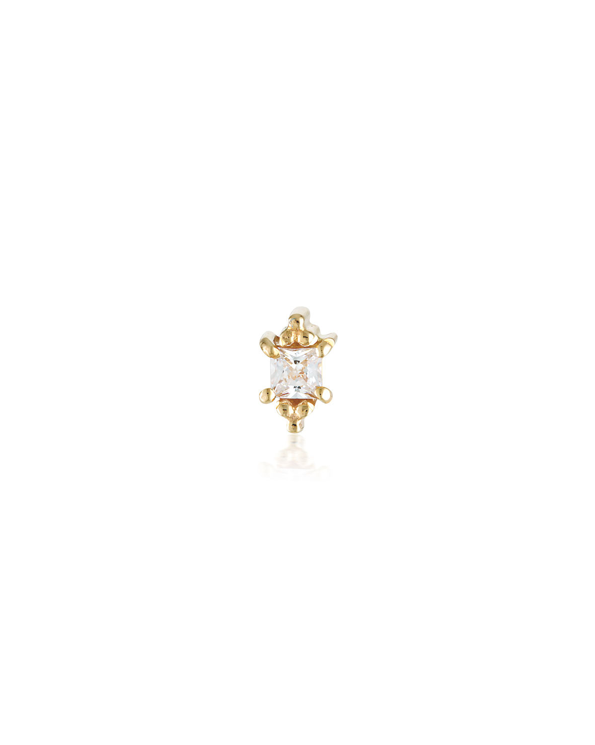 (Single) Princess Flatback Earring